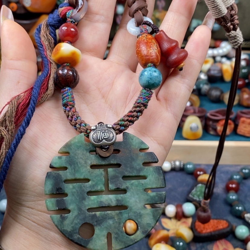 【闪购商品】翡翠颈饰未镶嵌项链