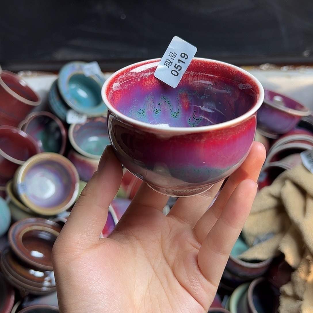 陶摆件窑口自销原矿钧瓷