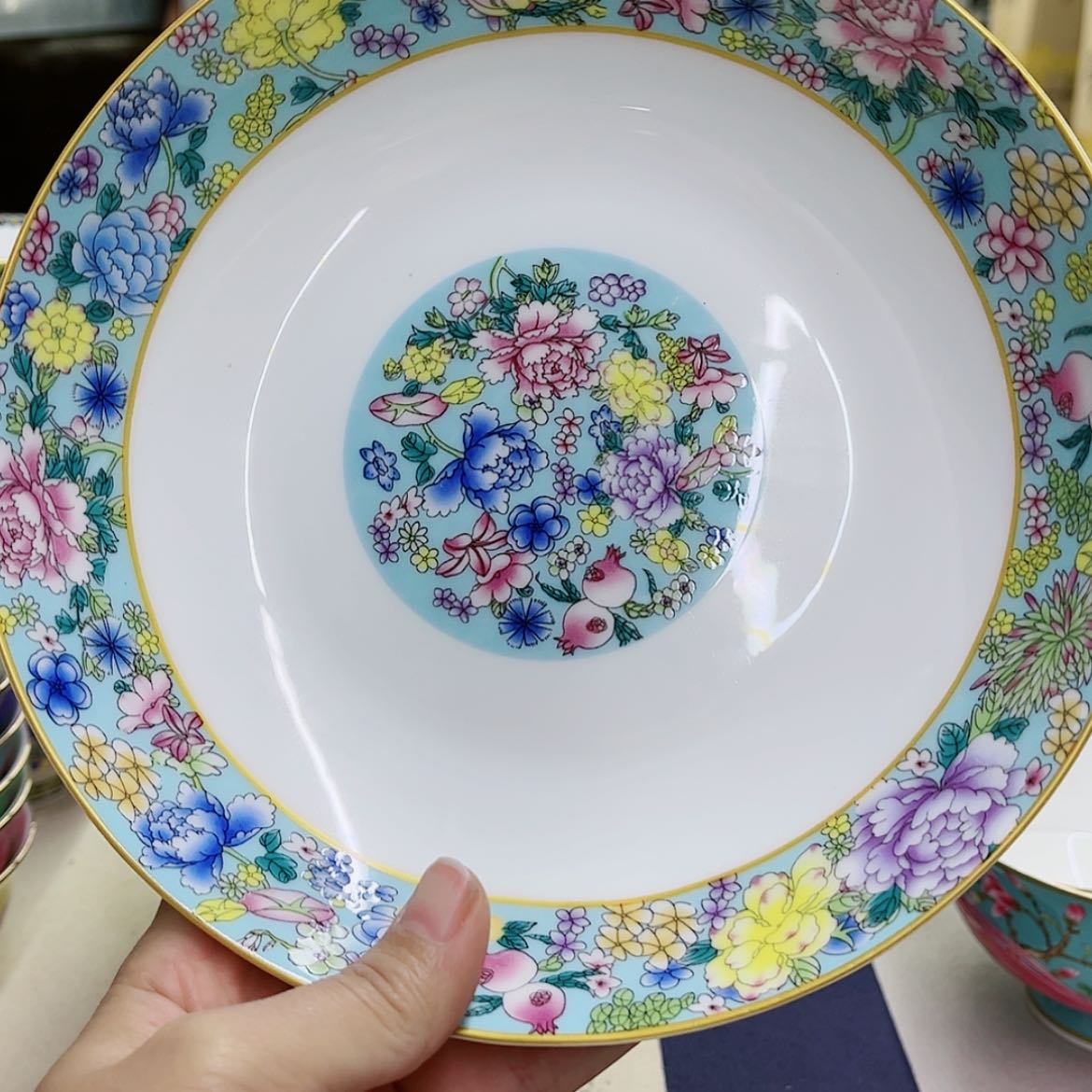 【闪购商品】珐琅8寸1个…………………………