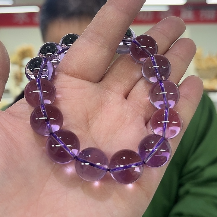 水晶手链未镶嵌紫水晶