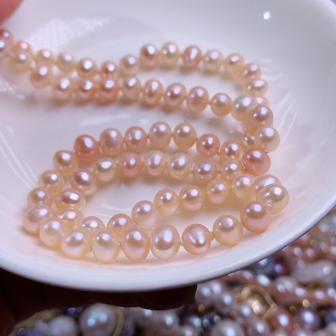 淡水珍珠吊坠(赠链)银S925镶嵌