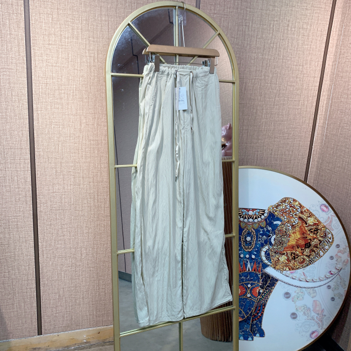 HT82孕妇杏色裤子M90-120  XL140 2XL150 3XL160