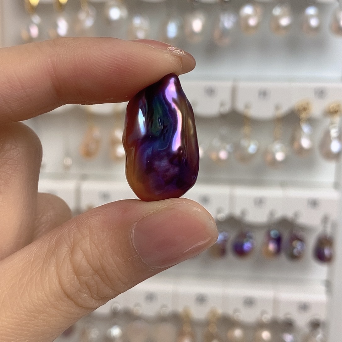 淡水珍珠颈饰银S925镶嵌～**～