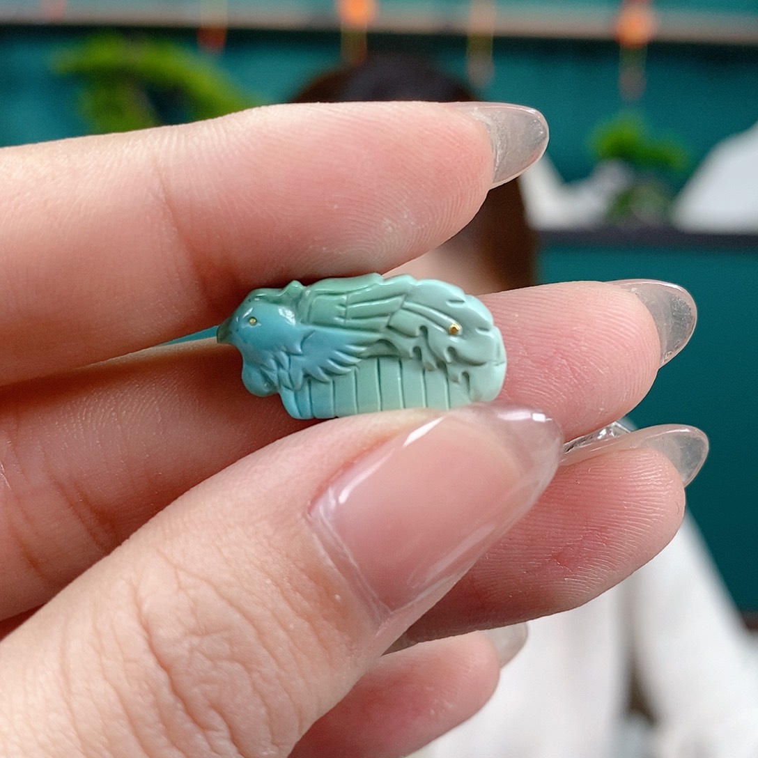 绿松石珠宝奇石未镶嵌