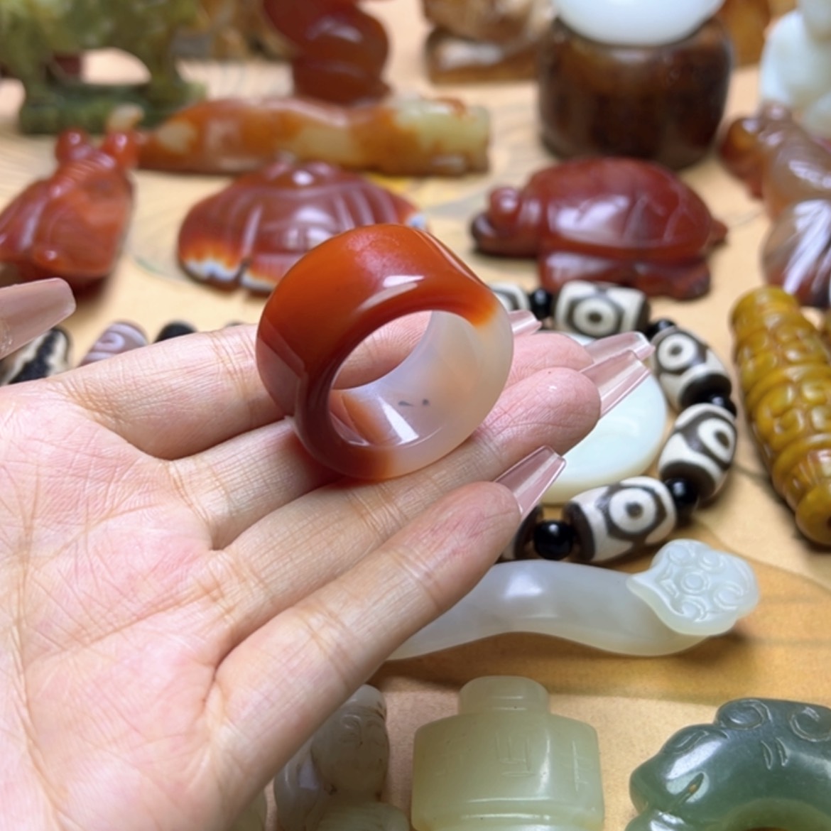 【闪购商品】玛瑙/玉髓颈饰未镶嵌