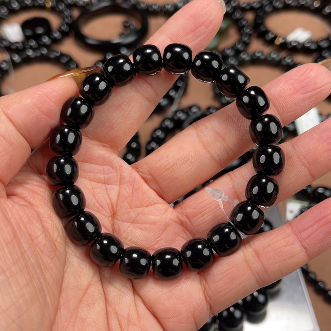 和田玉未镶嵌手串10