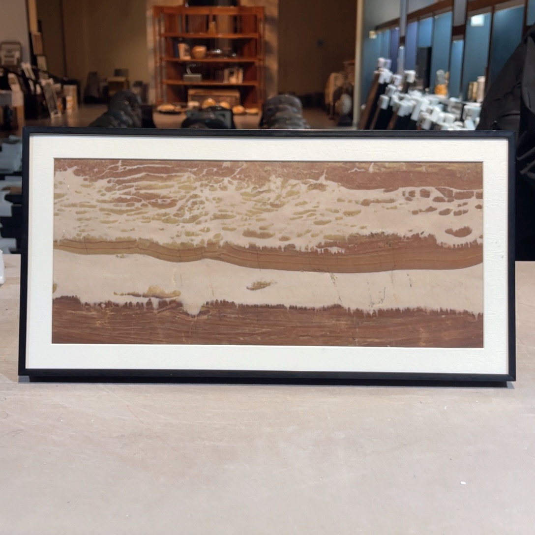 彩石三峡清江画面石