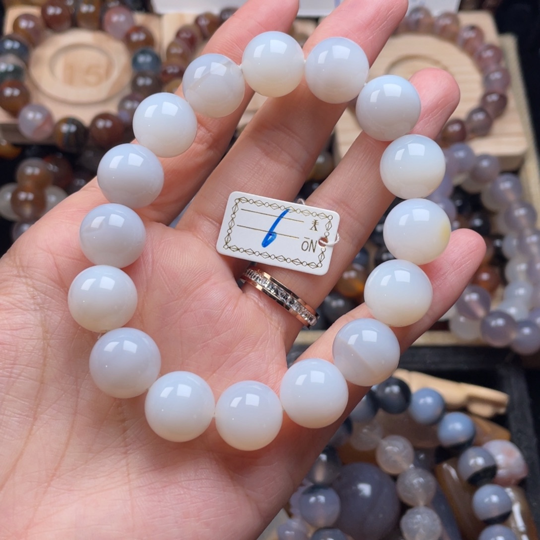 玛瑙/玉髓未镶嵌手链