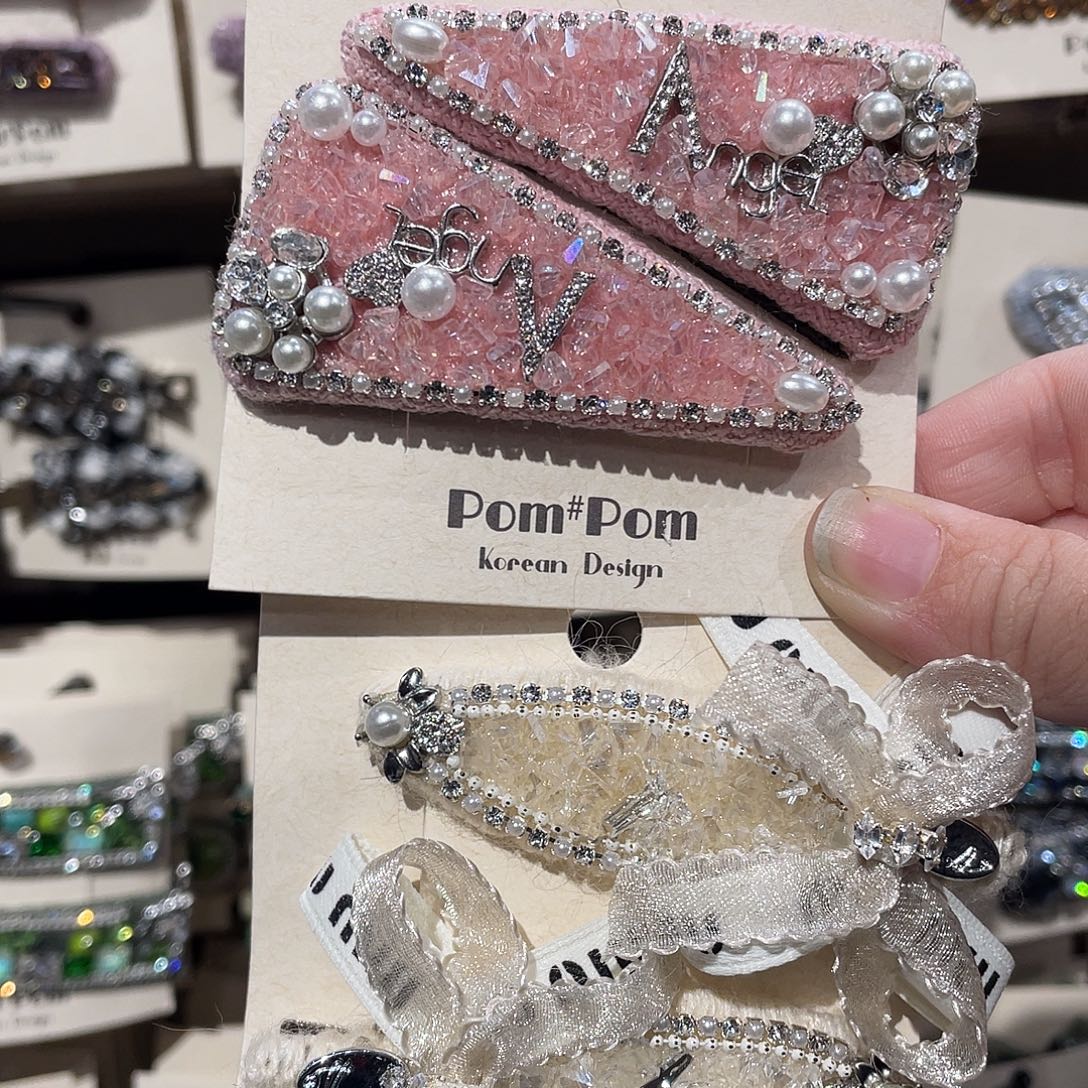 布艺非金属拜拜夹