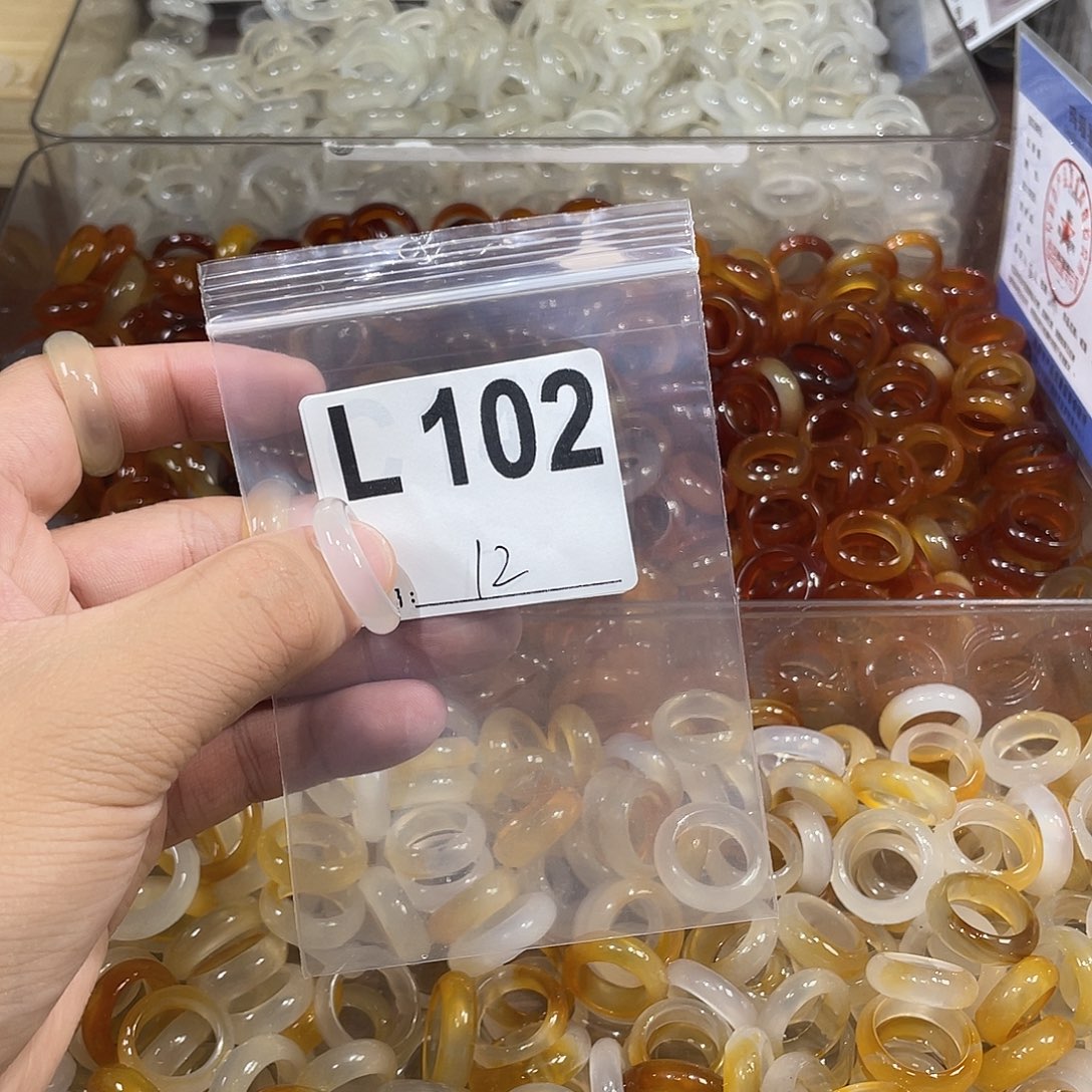 合金戒指玛瑙/玉髓102