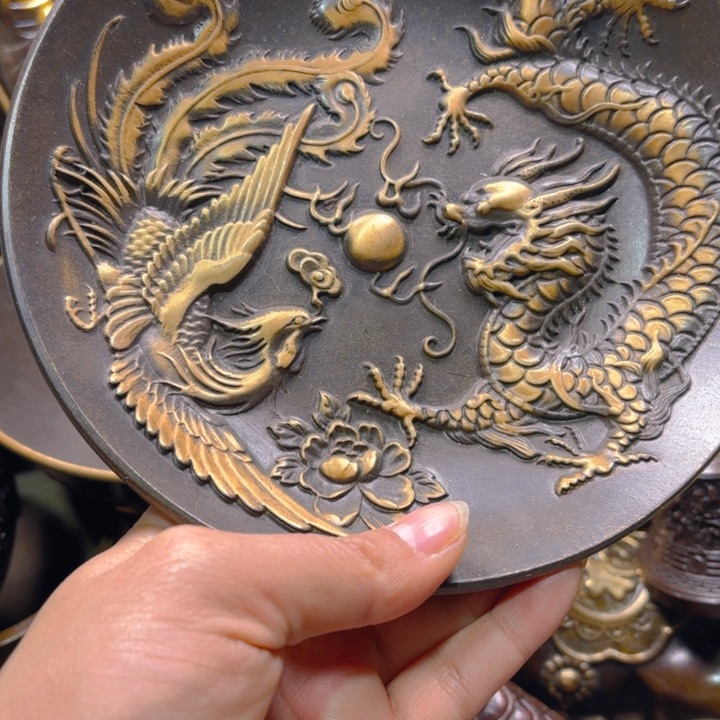 铜器摆件收收藏藏