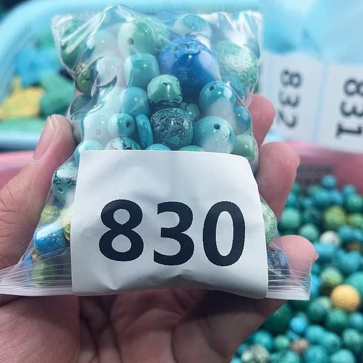 未镶嵌菱锰矿珠宝半成品