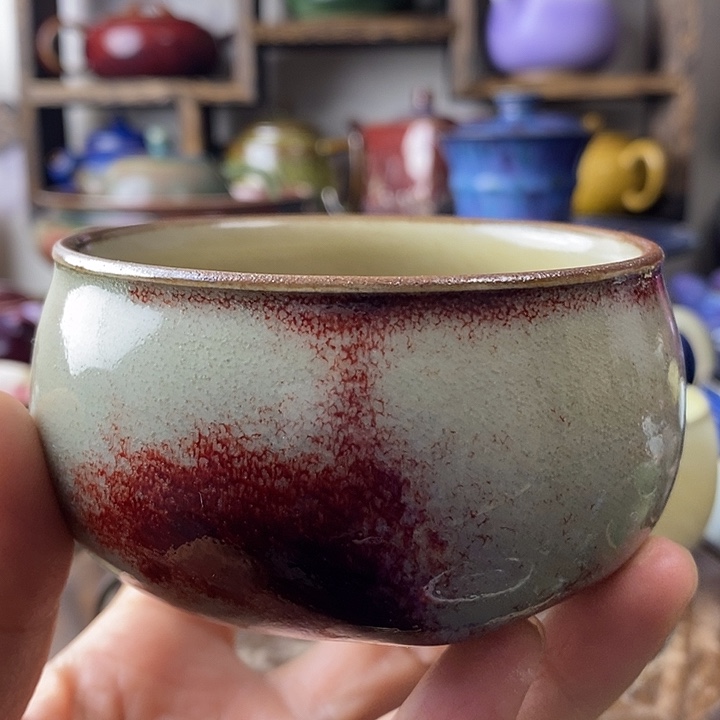 中国神后钧瓷茶具