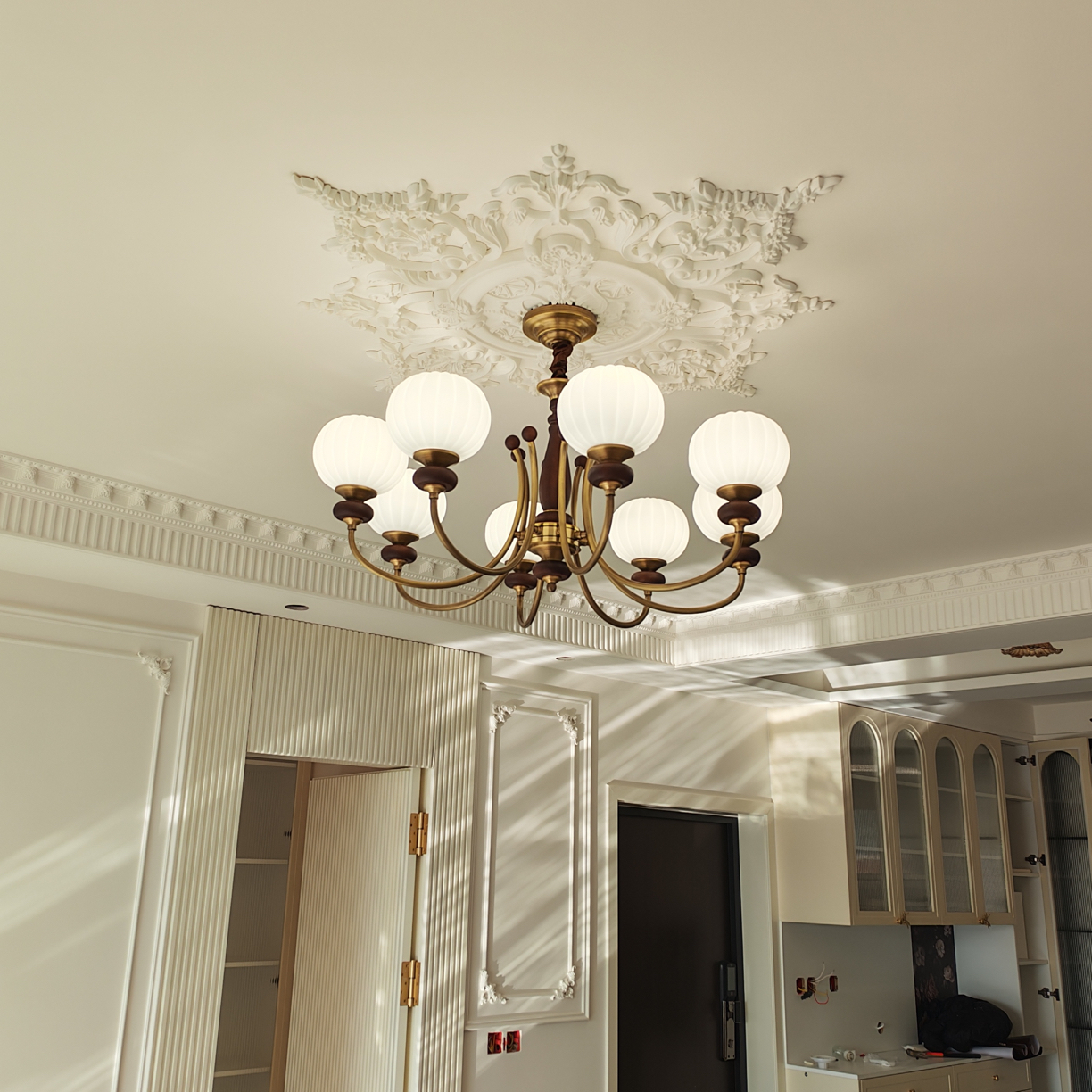 「东方美学灯具店」中古风全铜吊灯高版本