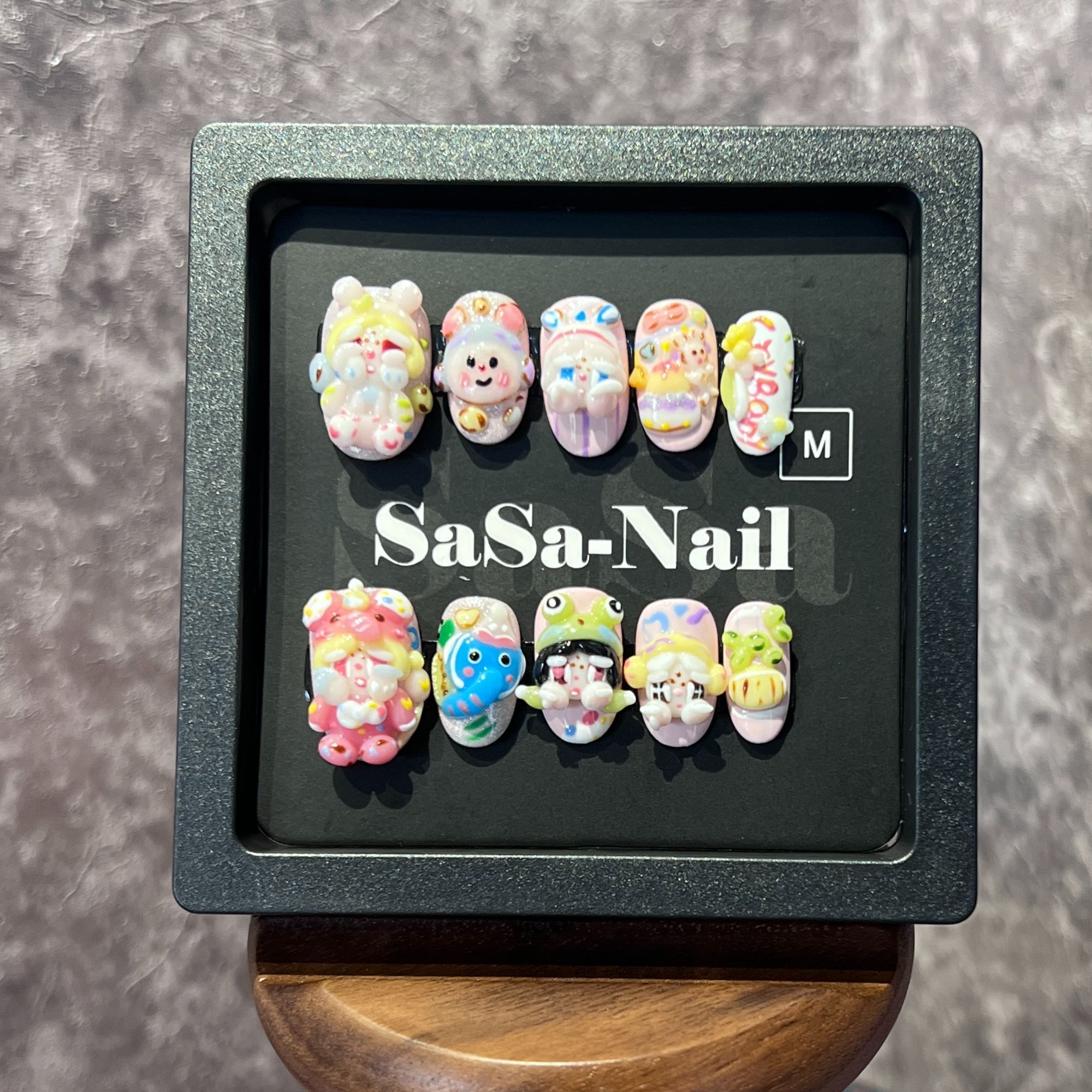 209✓ SaSaNail 纯手工高端定制穿戴甲