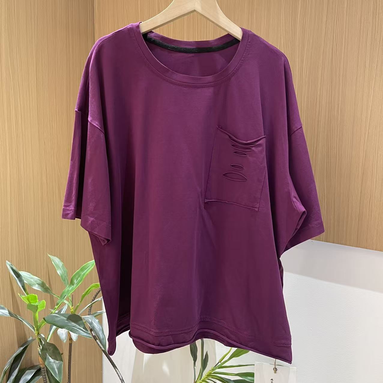 17606新款夏季休闲减龄宽松显瘦百搭T恤