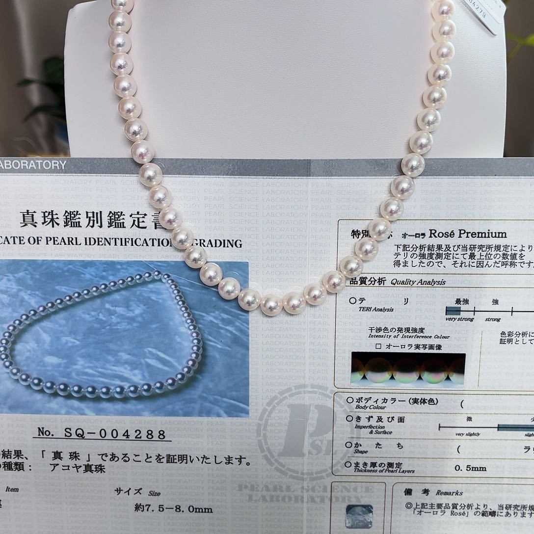 未镶嵌海水珍珠颈饰004288