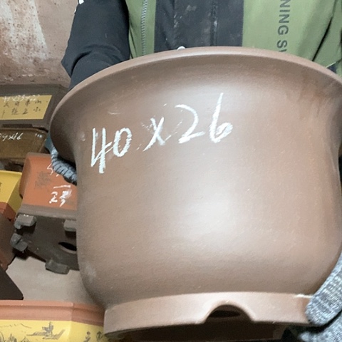 紫砂花盆手工制作