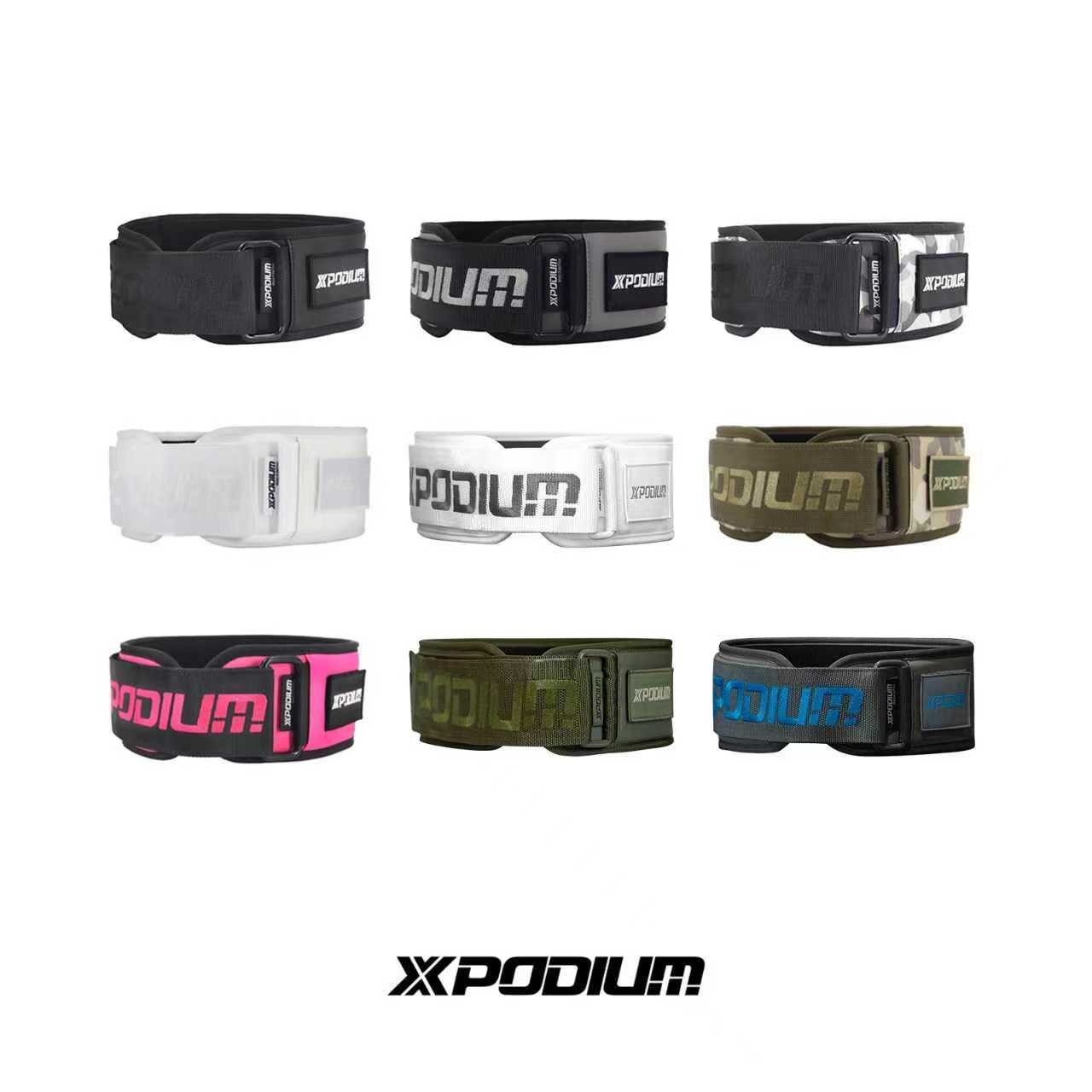 XPODIUM护腰深蹲举重健身腰带男女硬拉器械训练贴身收腹卧推抖音