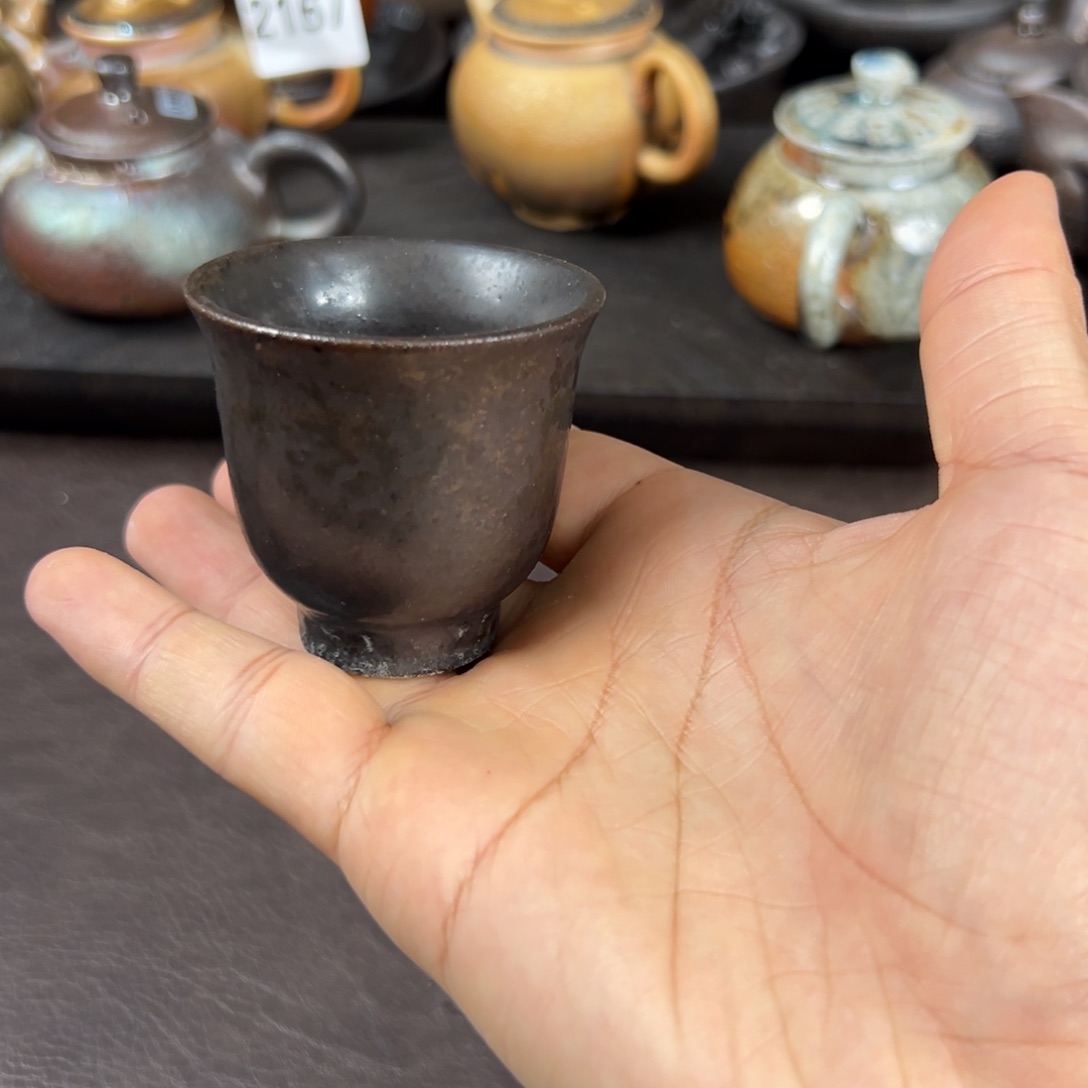 杯柴烧茶器主人杯
