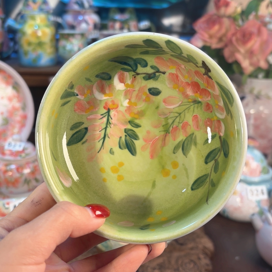 景德镇手绘高温釉下彩陶瓷茶具