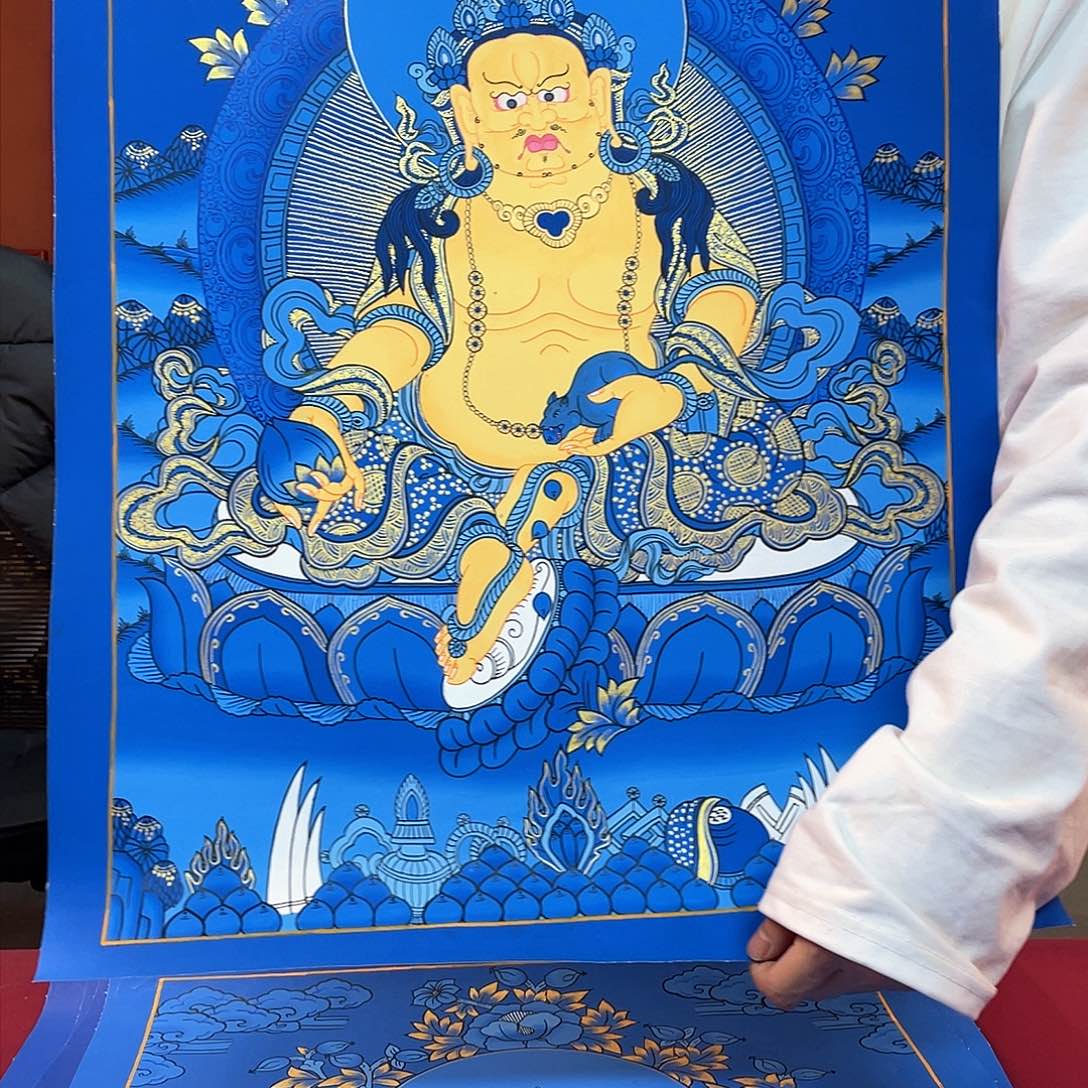 装裱画40×60黄财纯手绘