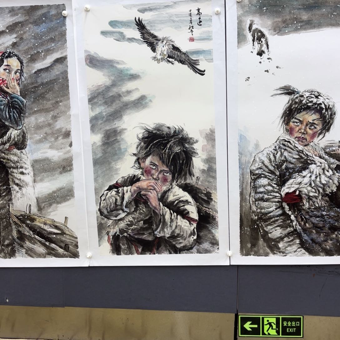 书法长*徐宏兵四尺李欣主播