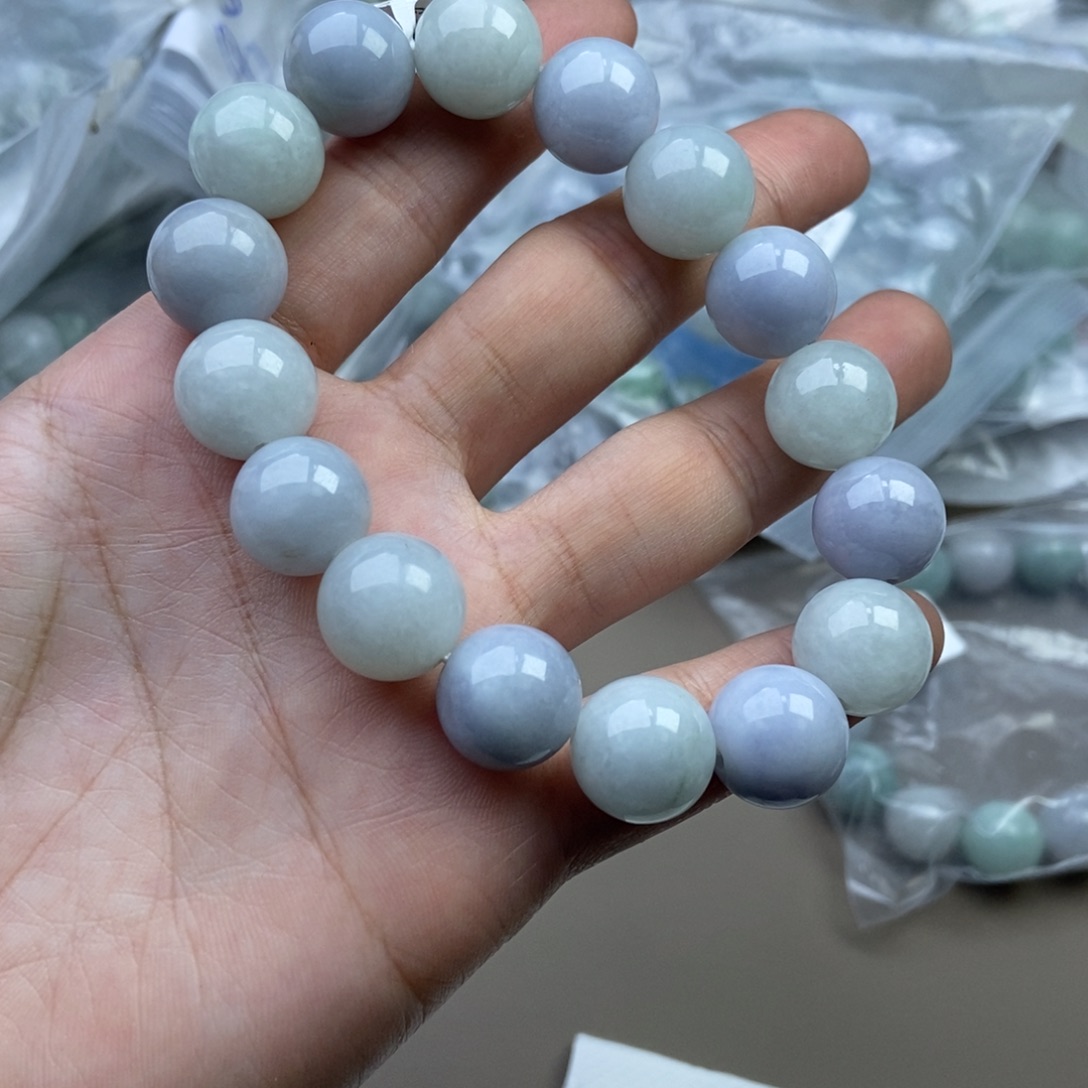 翡翠未镶嵌手链翡翠