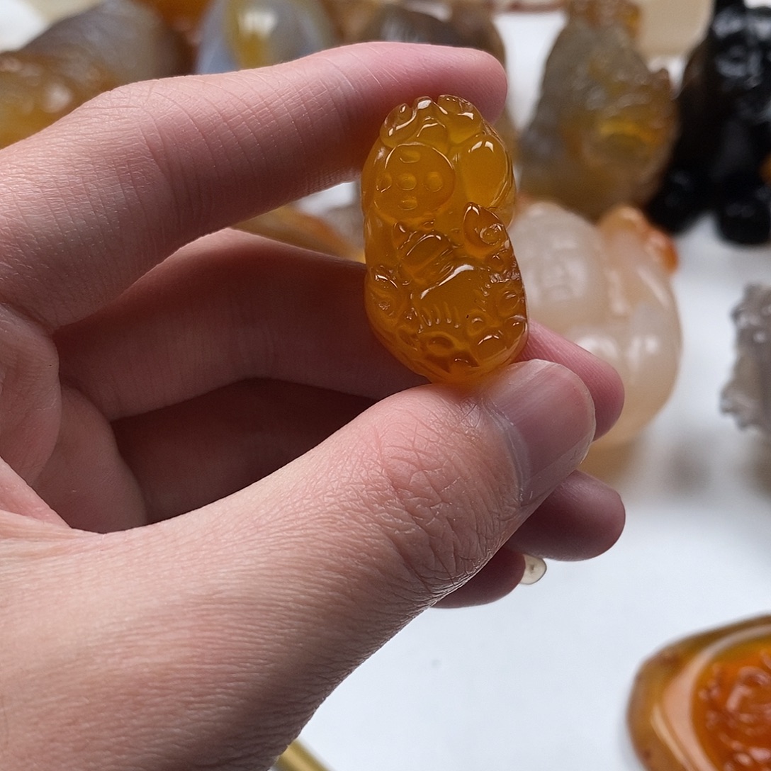 玛瑙/玉髓未镶嵌颈饰