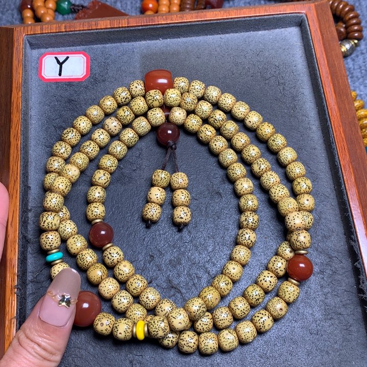 星月菩提吊坠菩提