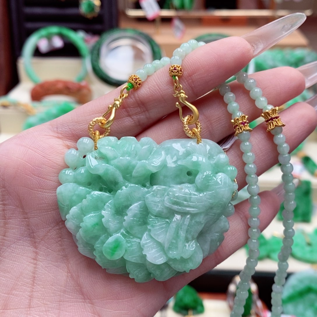 颈饰未镶嵌翡翠翡翠吊坠