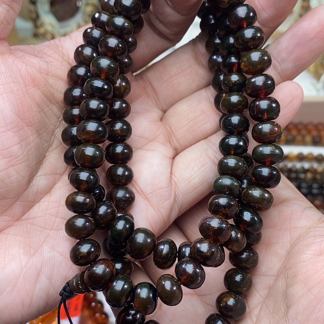 琥珀未镶嵌裸石9血翳