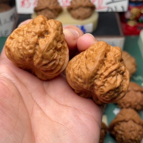 【闪购商品】文玩核桃吊坠河*蟹43全品蛙