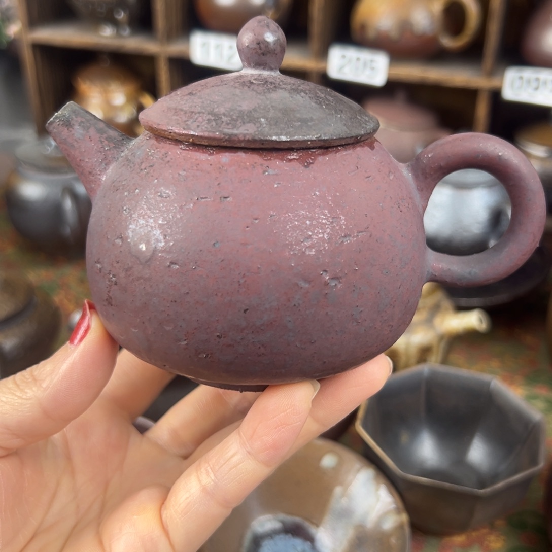 主人杯柴烧茶器主人壶