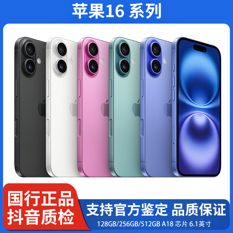 未拆封 Apple/苹果 未拆封国行正品16手机双卡双待全网通
