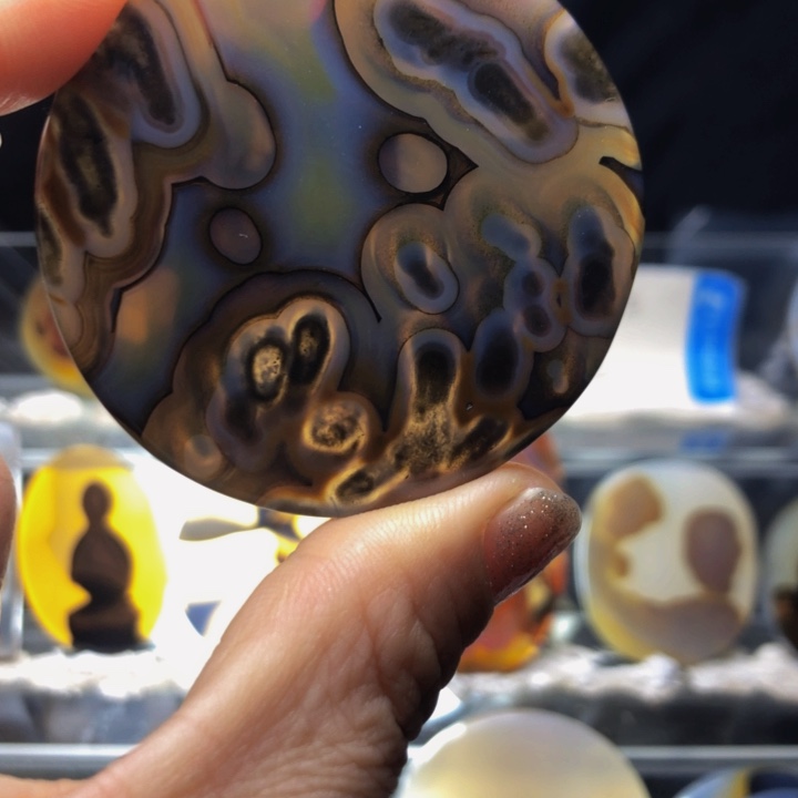 合金玛瑙/玉髓珠宝奇石90