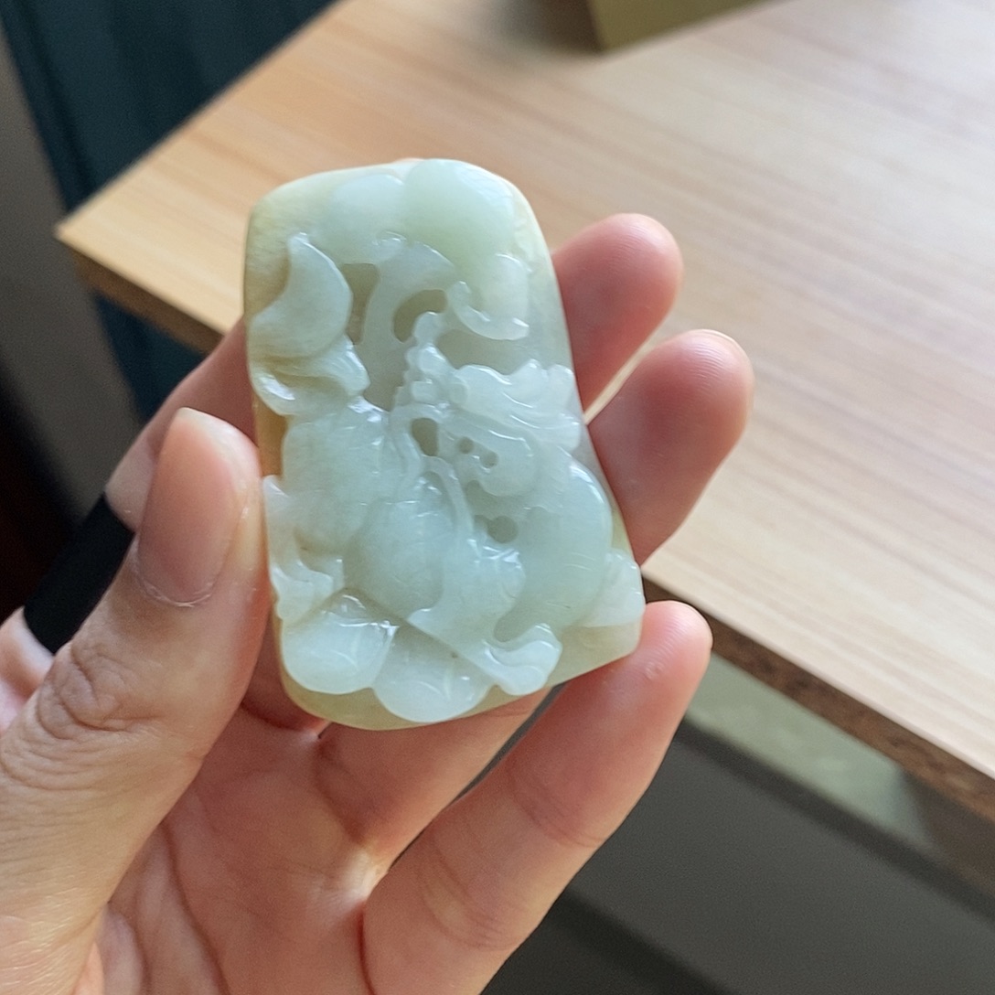 【闪购商品】颈饰未镶嵌翡翠天然缅甸A货翡翠