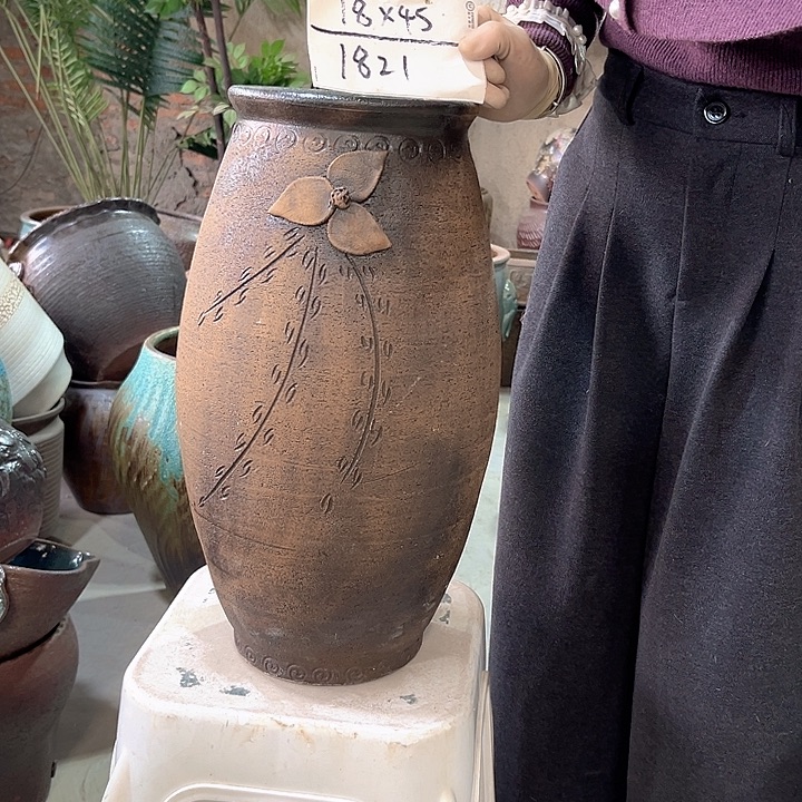 正品口18高45花盆无孔……