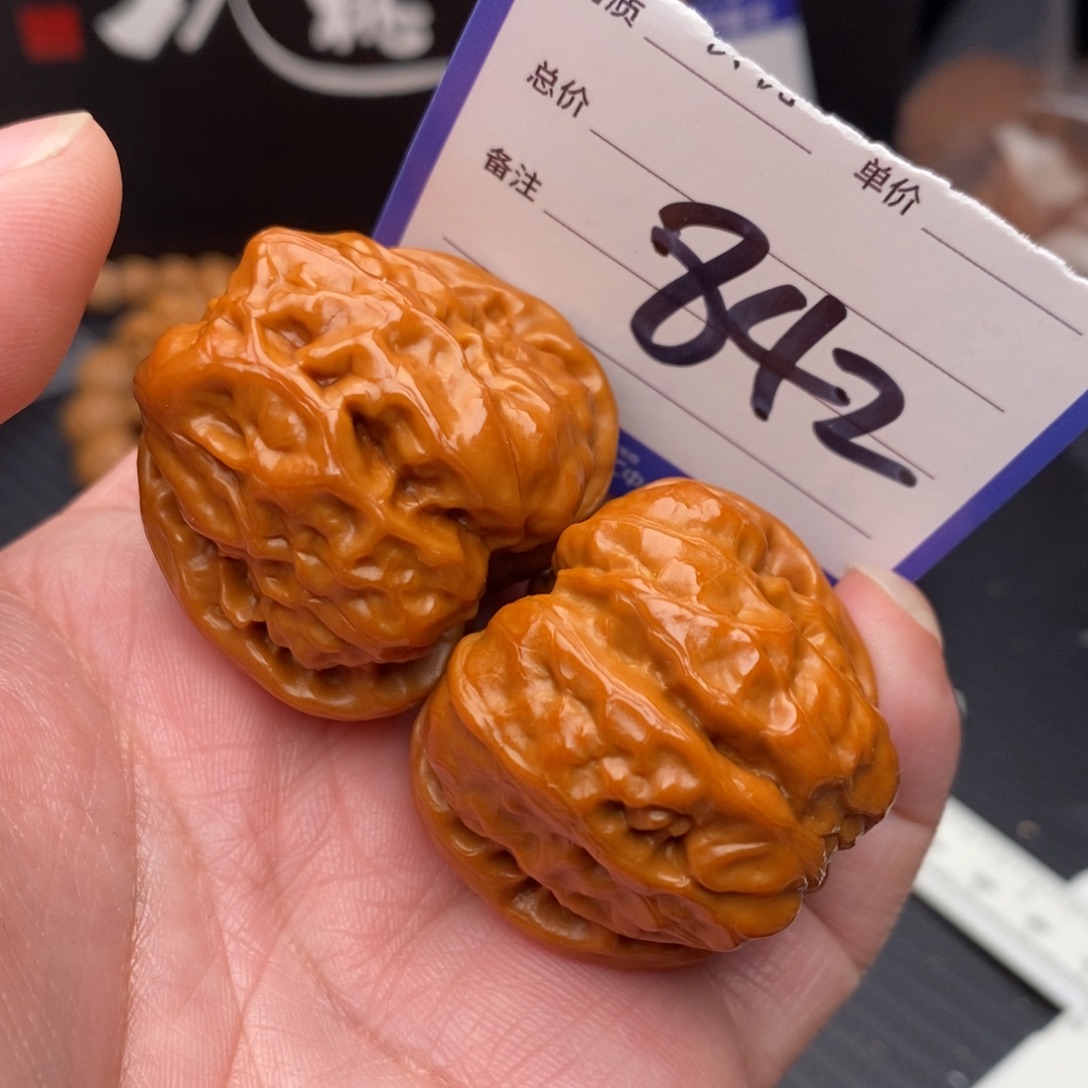 桃核把件蛤蟆37➕my