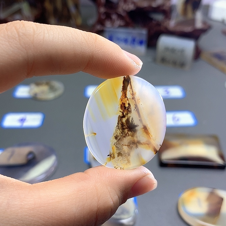 未镶嵌颈饰玛瑙/玉髓