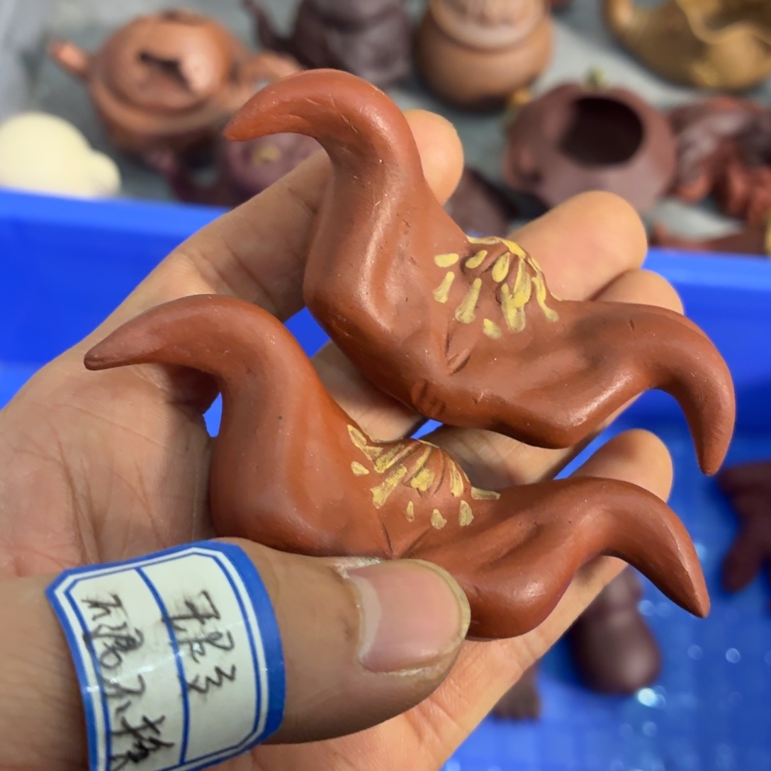 紫砂茶杯瑕疵不退不换介意勿拍