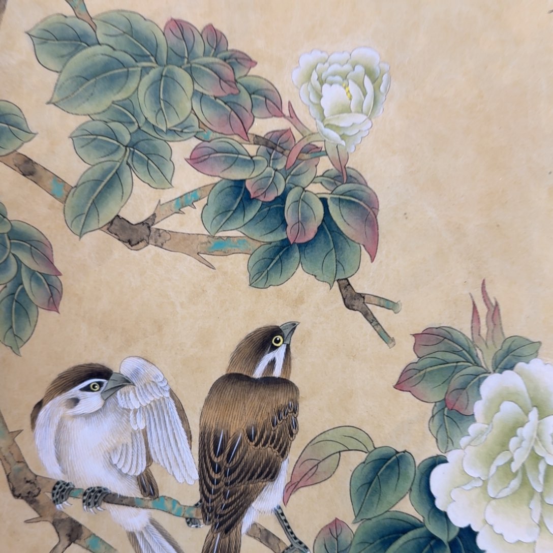 国画国画作品山水花鸟纯手绘