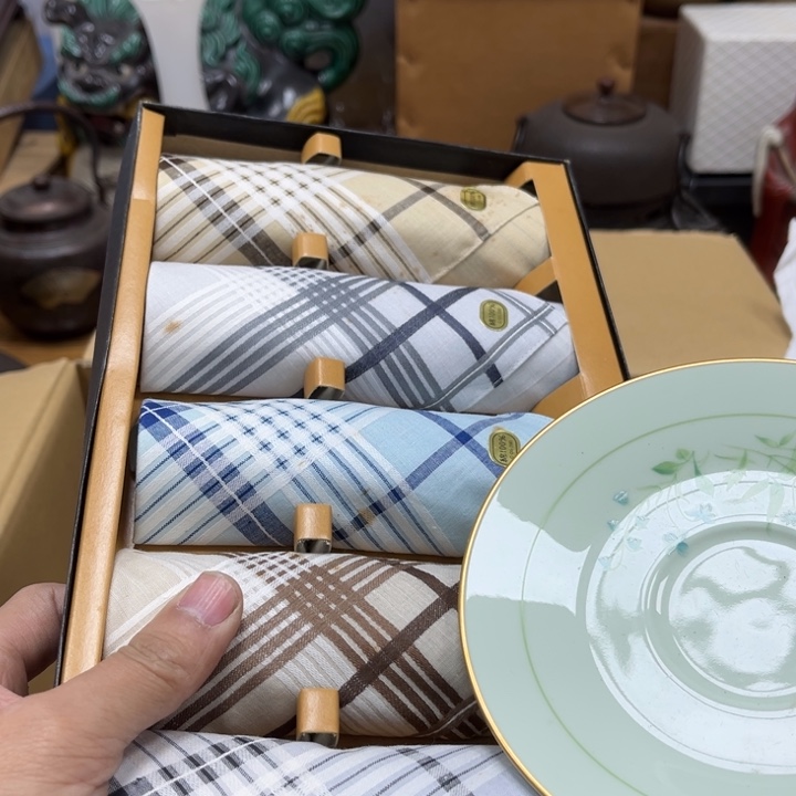 瓷片摆件工艺品瓷器摆件777 