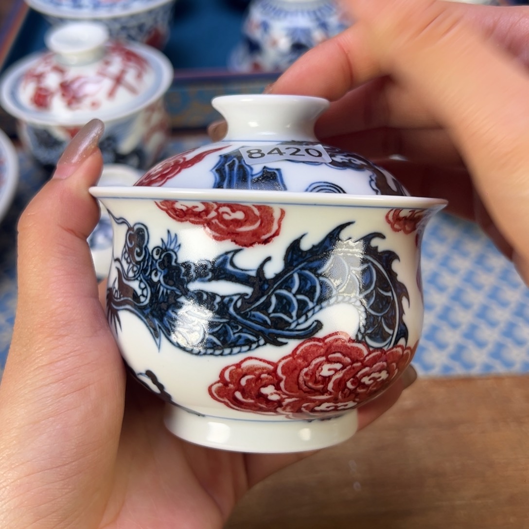 摆件景德镇陶瓷手工手绘