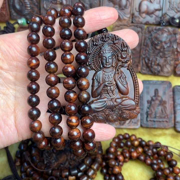 黄花梨/降香黄檀吊坠杨*阳黄花梨黄花梨