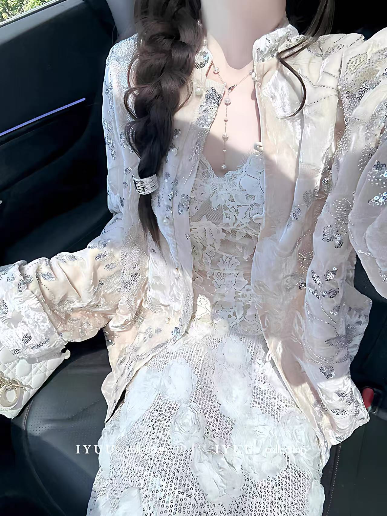 500-699新款轻奢风，蕾丝碎花气质长袖，听主播叫名字、跟讲解！！！