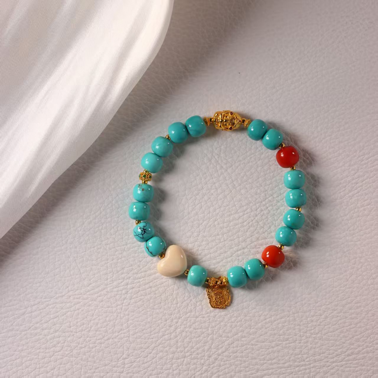 【老掌柜】绿松石手串 DKT030983