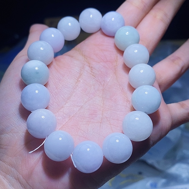 未镶嵌手串翡翠天然缅甸A货翡翠13.1