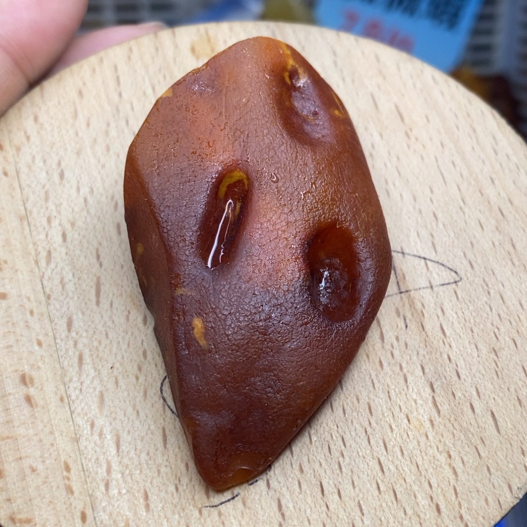 未镶嵌定制蜜蜡梨