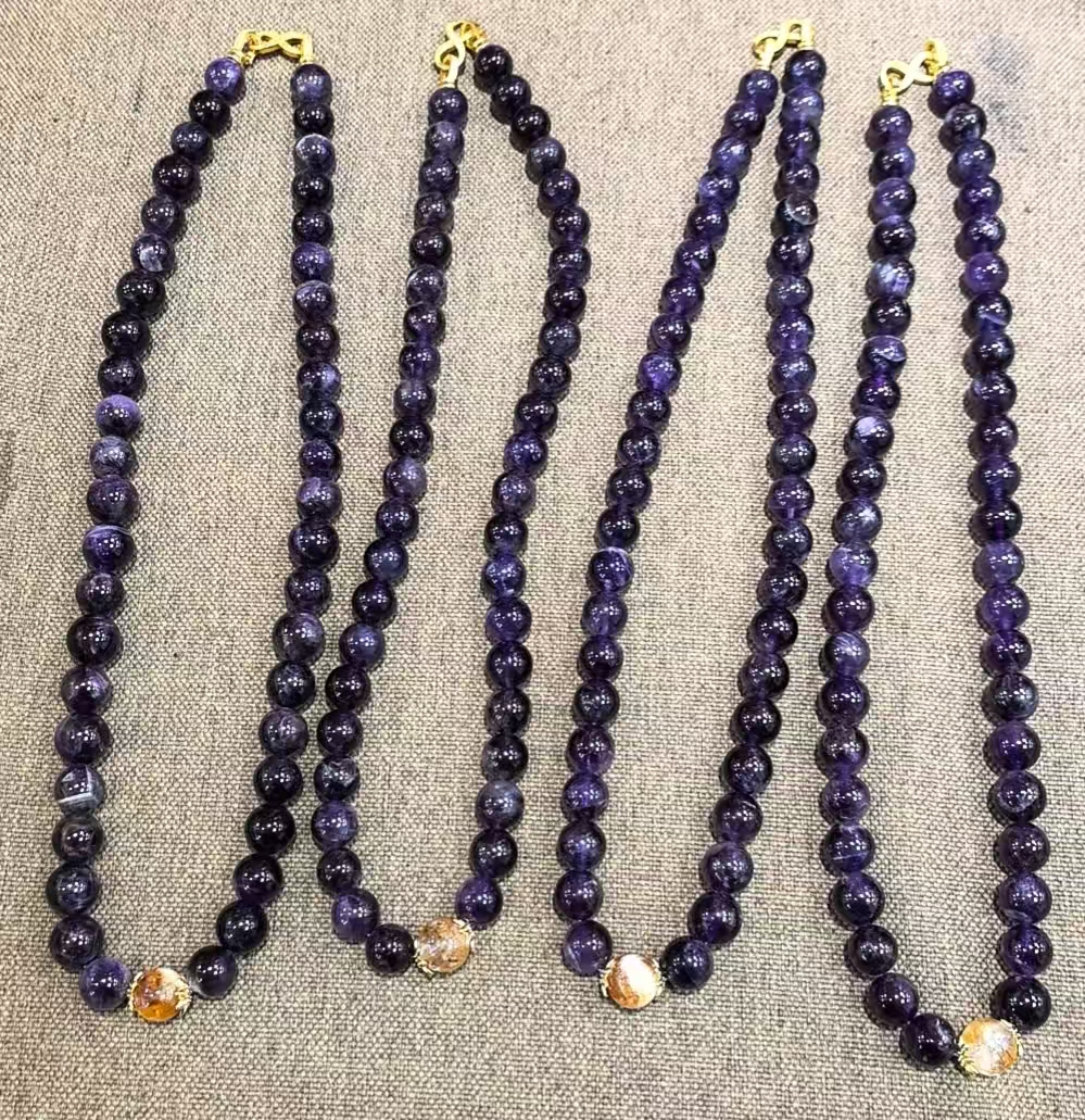 【金总补贴】晶紫金珰【多样性发货-拍一发一】